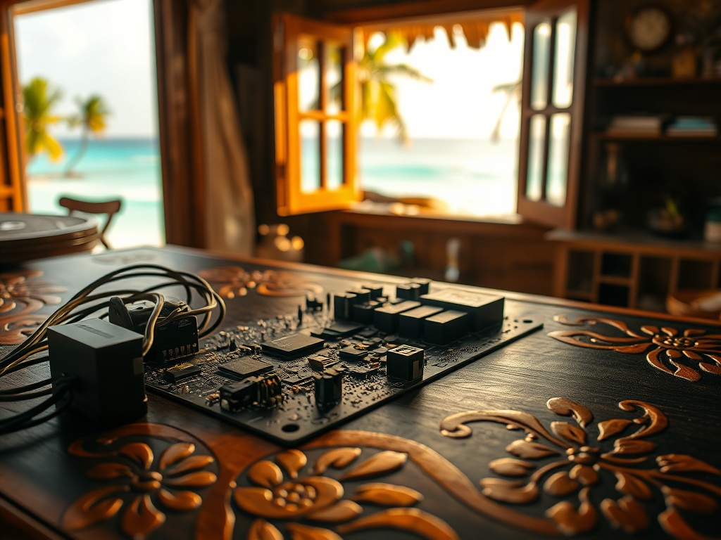 A Broken Graphics Card and the Ocean Between Us