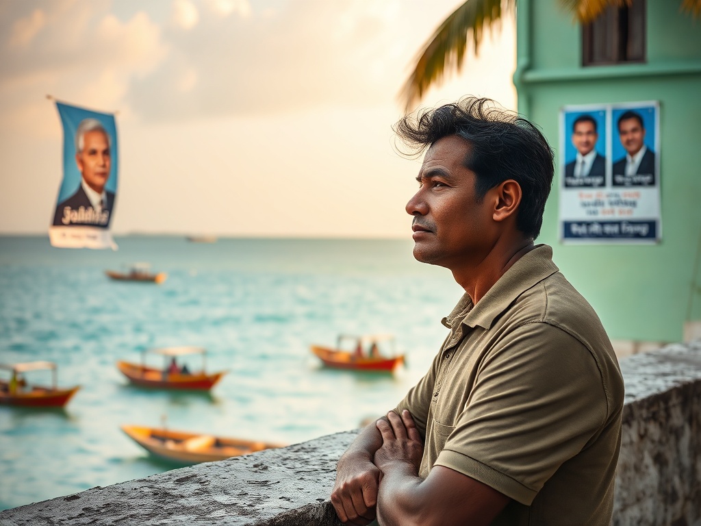 The Maldivian Who Turned His Back on Party Flags
