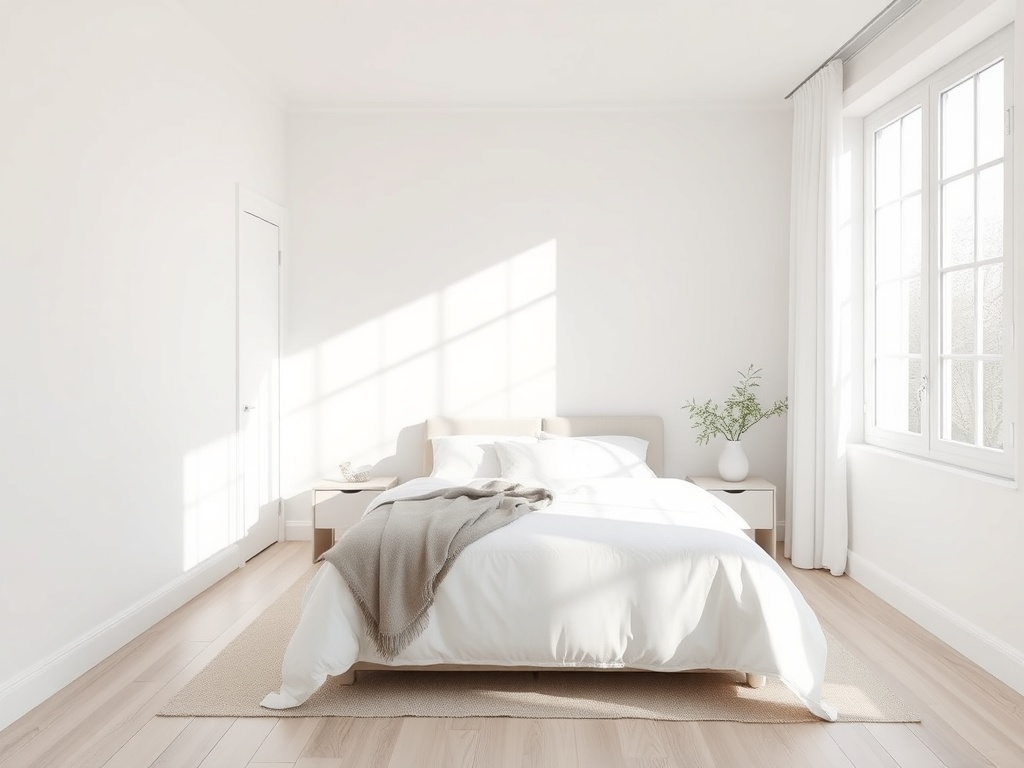 1. Start with Crisp White Walls