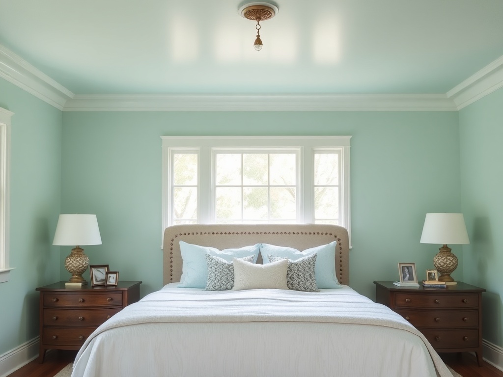 20. Seafoam Green Ceiling