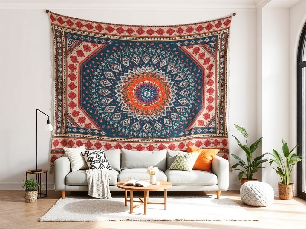 12. Hang a Tapestry for Texture
