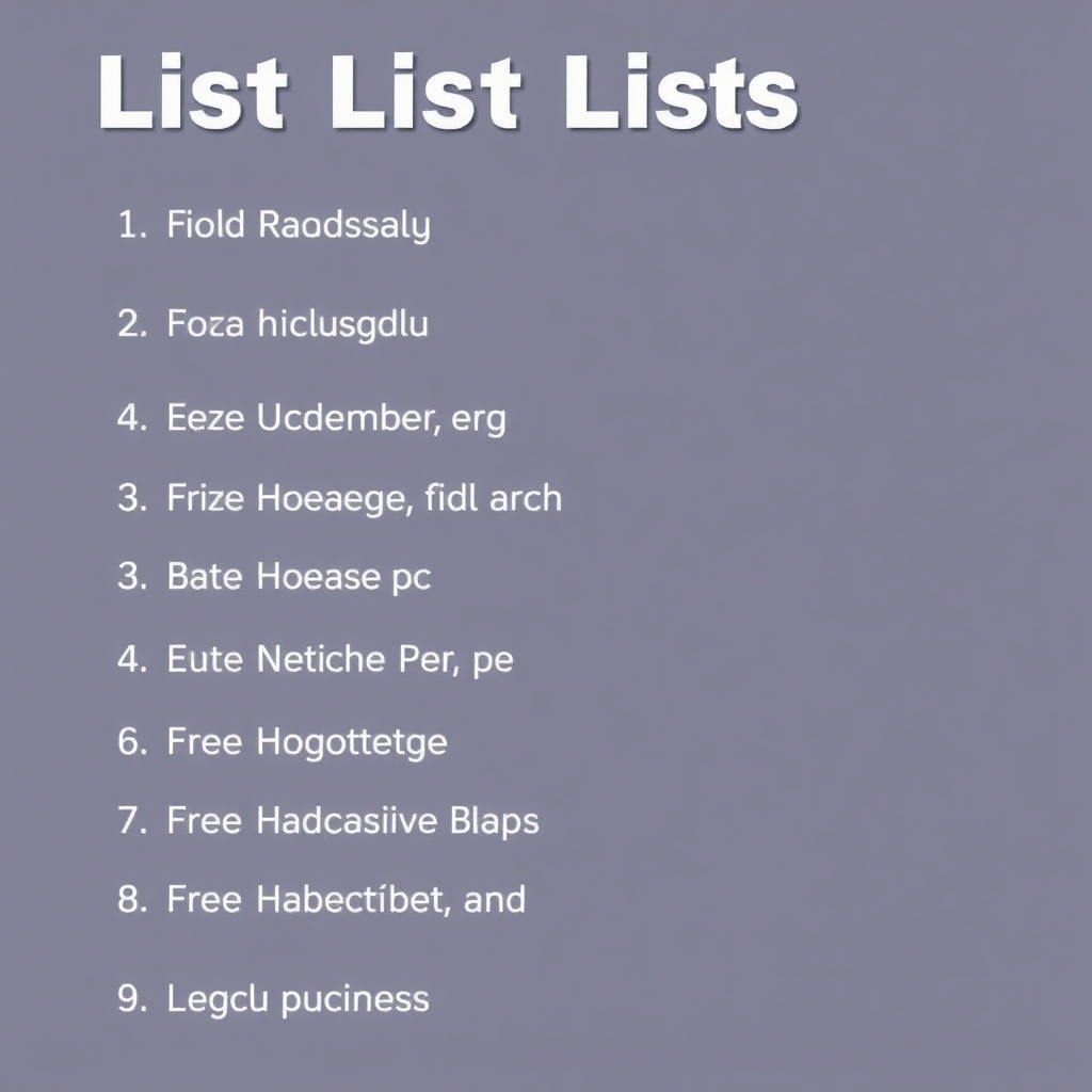 Lists image