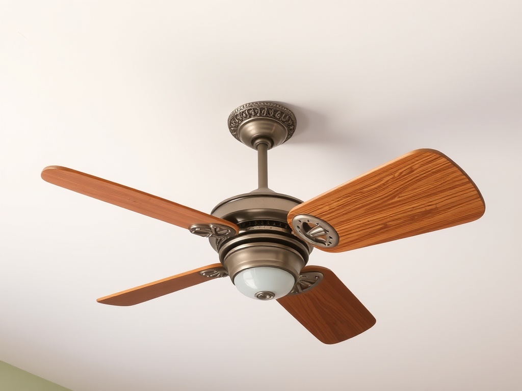 16. Install a Vintage Ceiling Fan