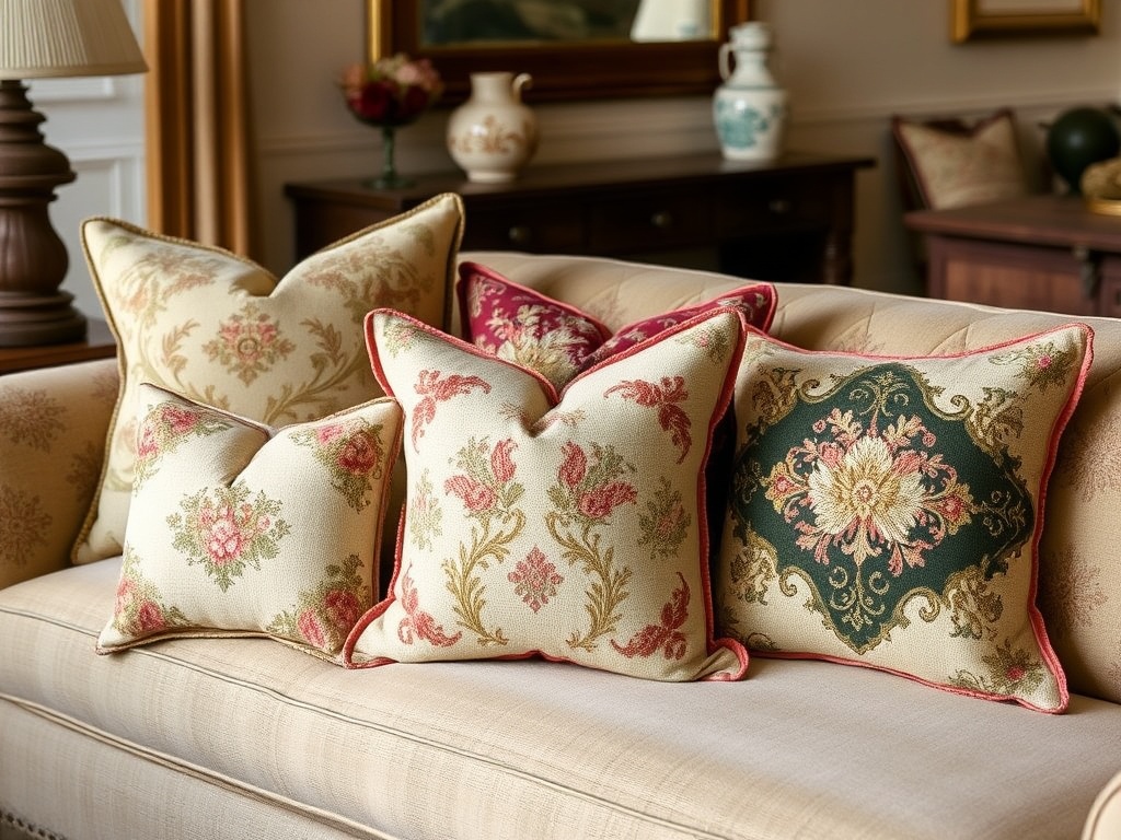 19. Use Tapestry Cushions