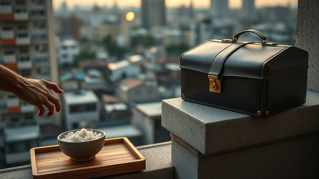 Charity donation concept