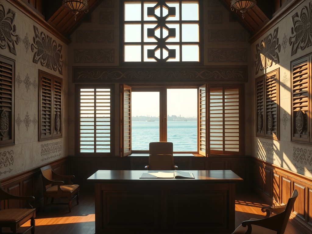 An Empty Courtroom Awaits Maldives' Political Past