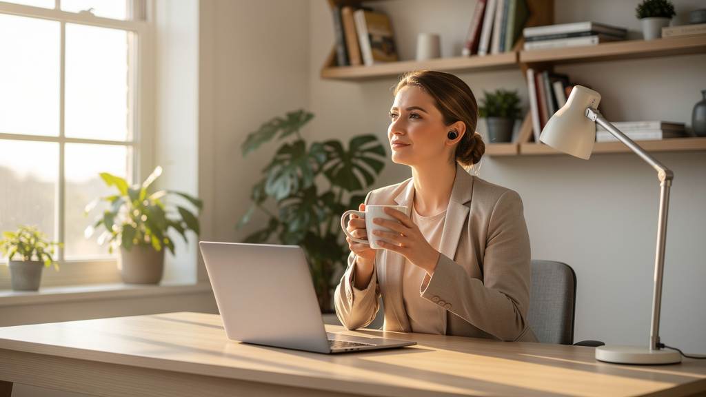 Professional engaging in daily coaching and reflective learning