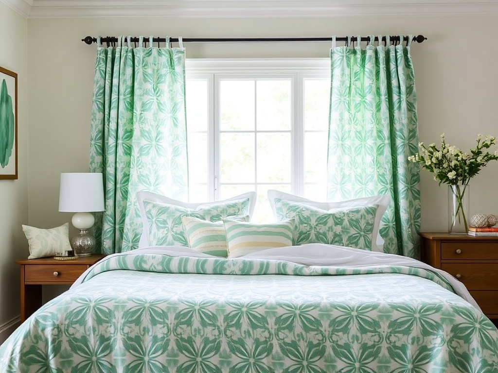 11. Introduce Seafoam Green Patterns