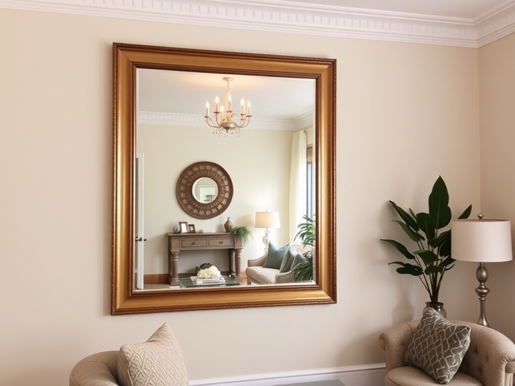 19. Use Mirrors to Create Space