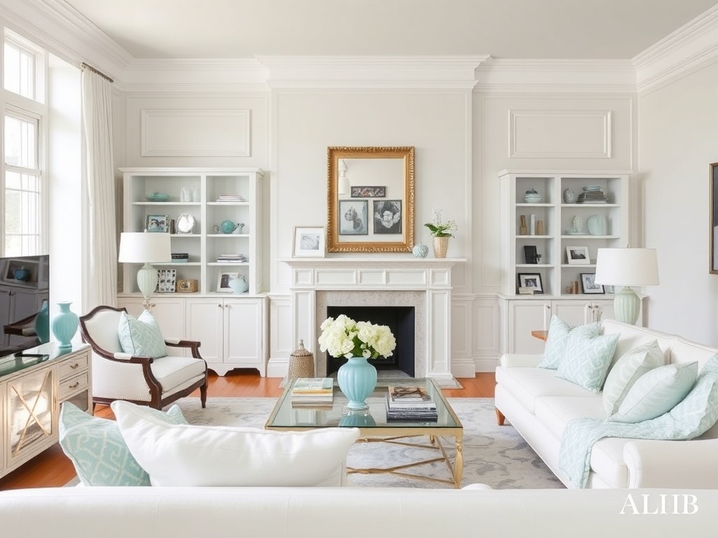 29. Incorporate Light Blue Accents