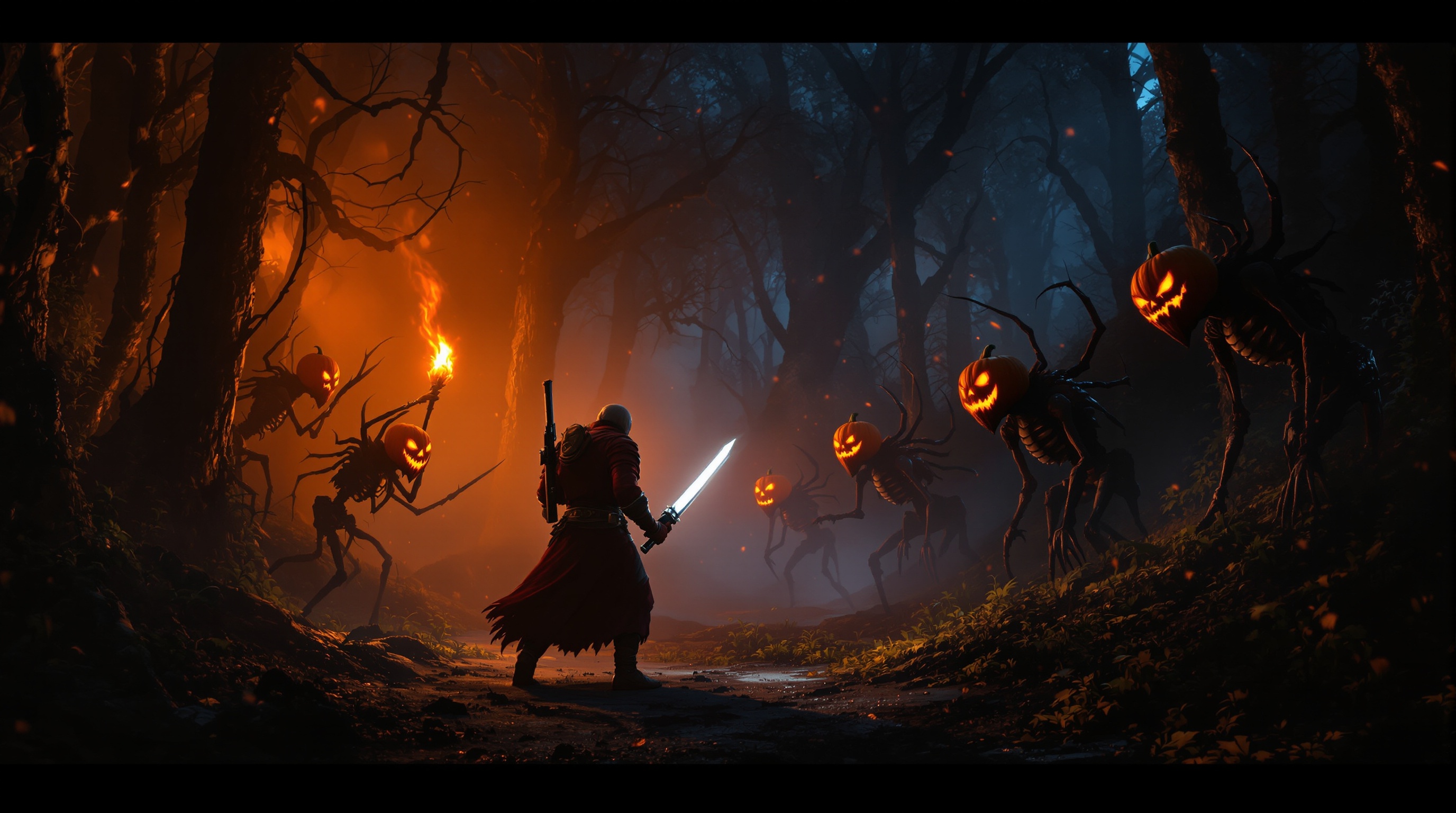 Análisis del entorno oscuro y medieval de Medieval Halloween VR