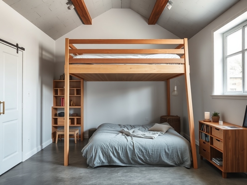 22. Opt for a Loft Bed