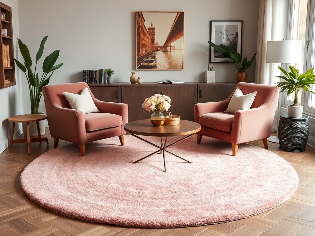 17. Round Rugs for Unique Spaces