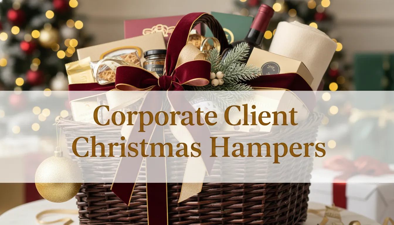 Corporate Client Christmas Hampers - Build Relationships