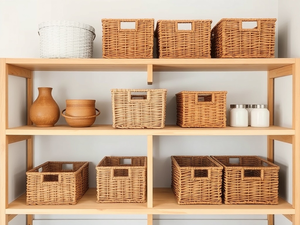 21. Use Baskets for Storage