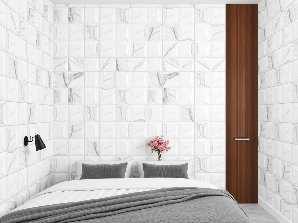 18. Opt for Geometric Wall Tiles