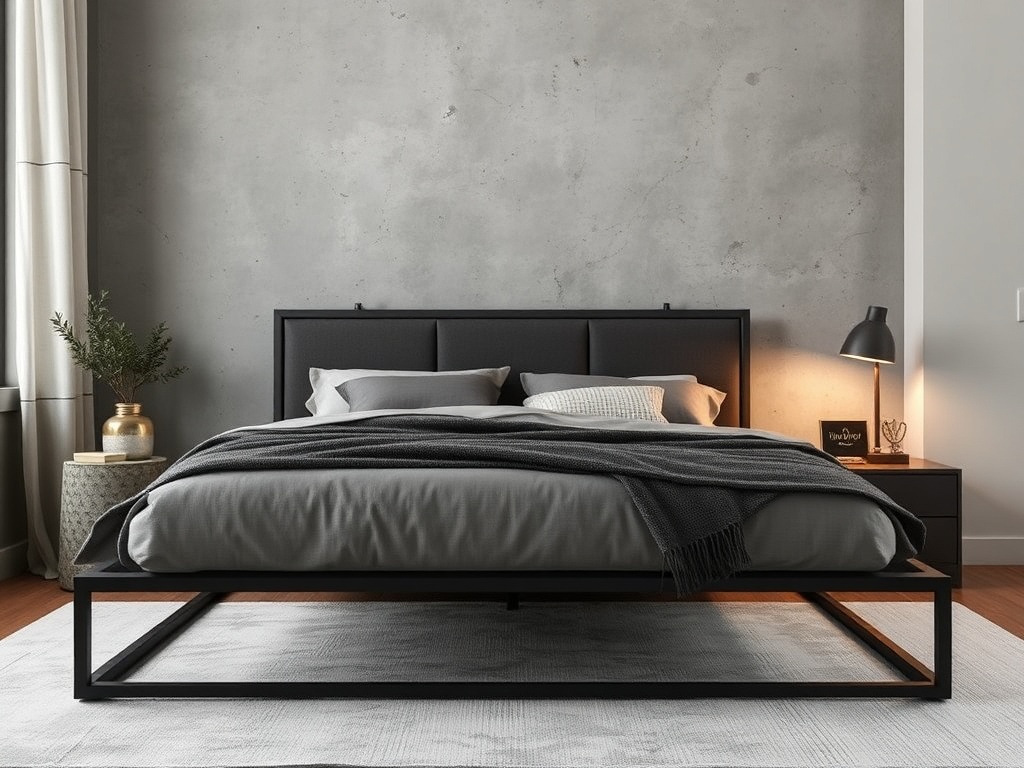 7. Go for a Sleek Metal Frame