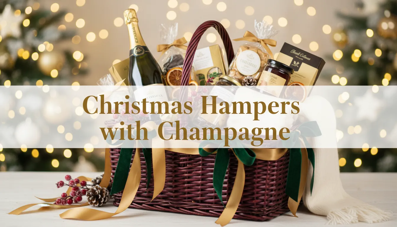 Christmas Hampers with Champagne - Luxury Bubbles