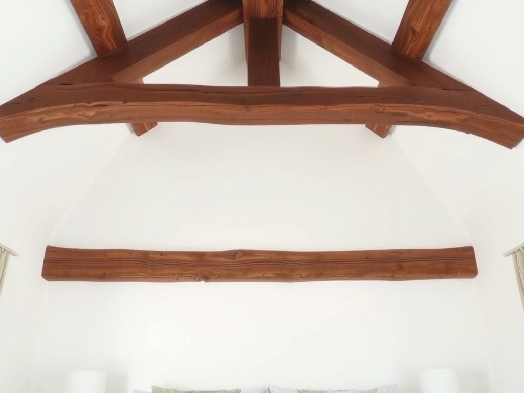 4. Add a Wooden Ceiling Beam