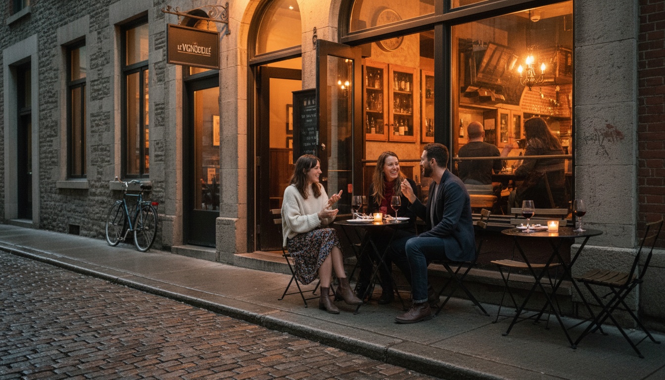 Montreal wine bar scene
