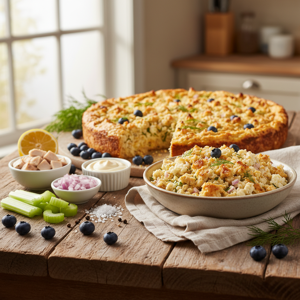 Cottage Cheese Chicken Salad