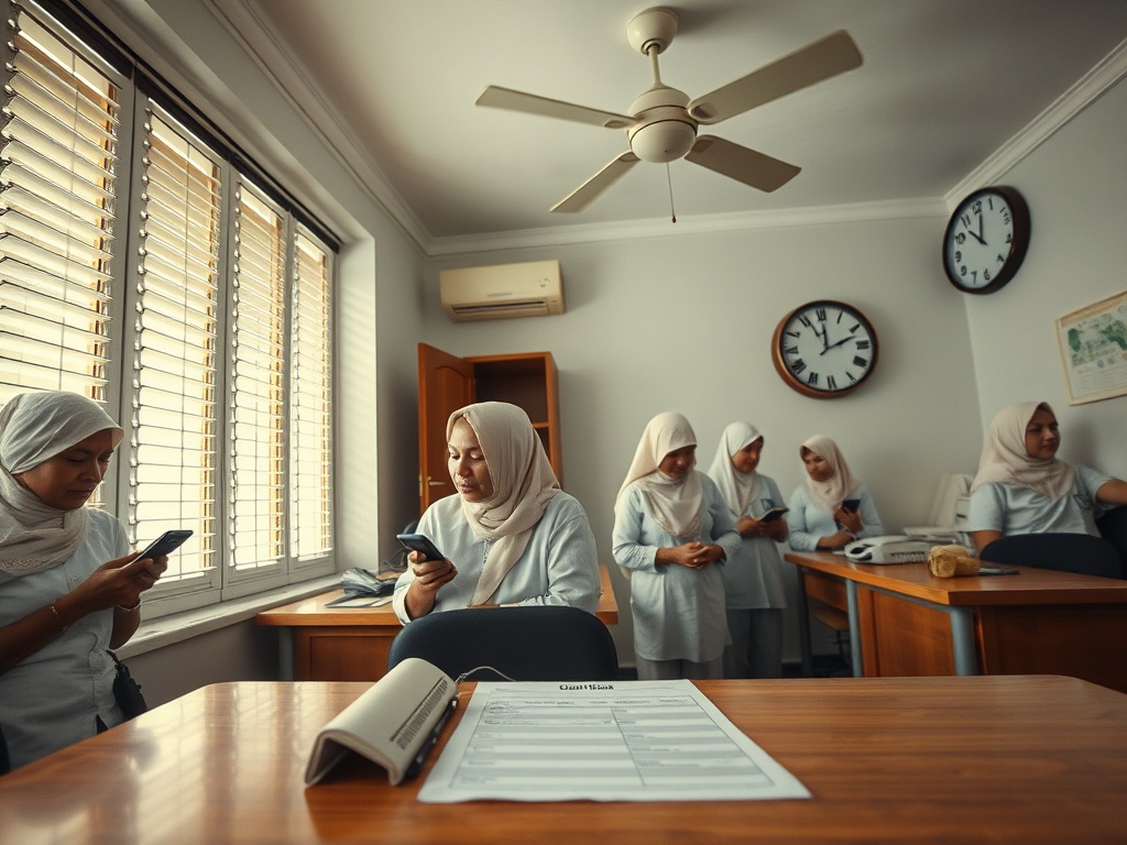The Clock-In That Leads Nowhere in Maldivian Offices