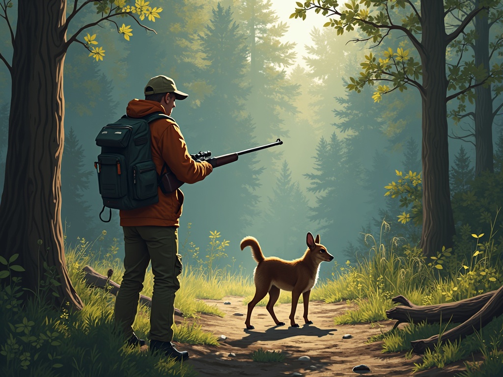 Snipe-hunting gear and Victorian hunters