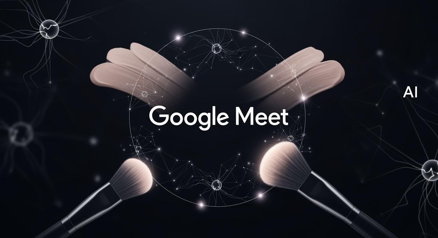 Google Meet’e Yapay Zekâ Destekli Makyaj Filtresi Geldi