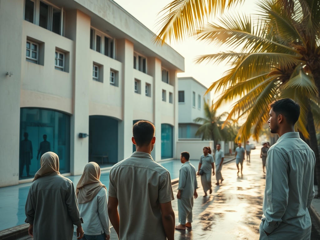 Young Maldivians Learning Graft as the National Curriculum