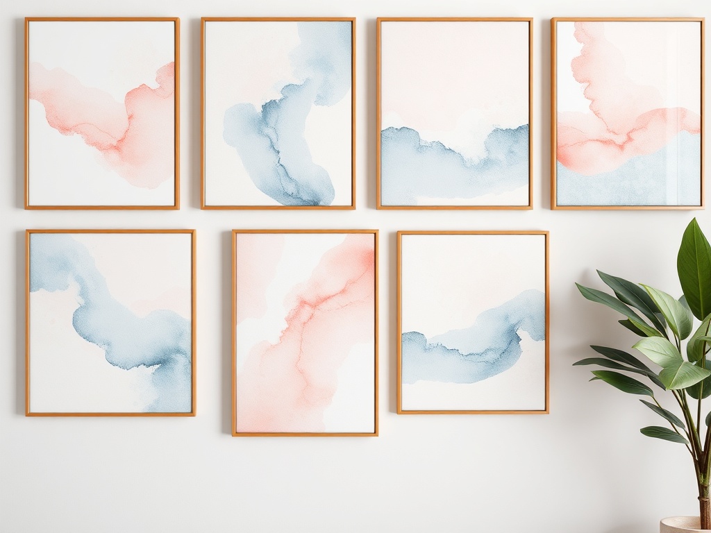 9. Decorate with Pastel Art Prints