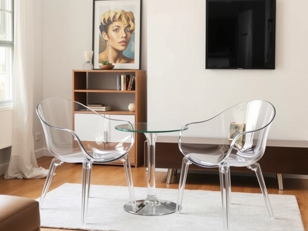 17. Use Transparent Furniture