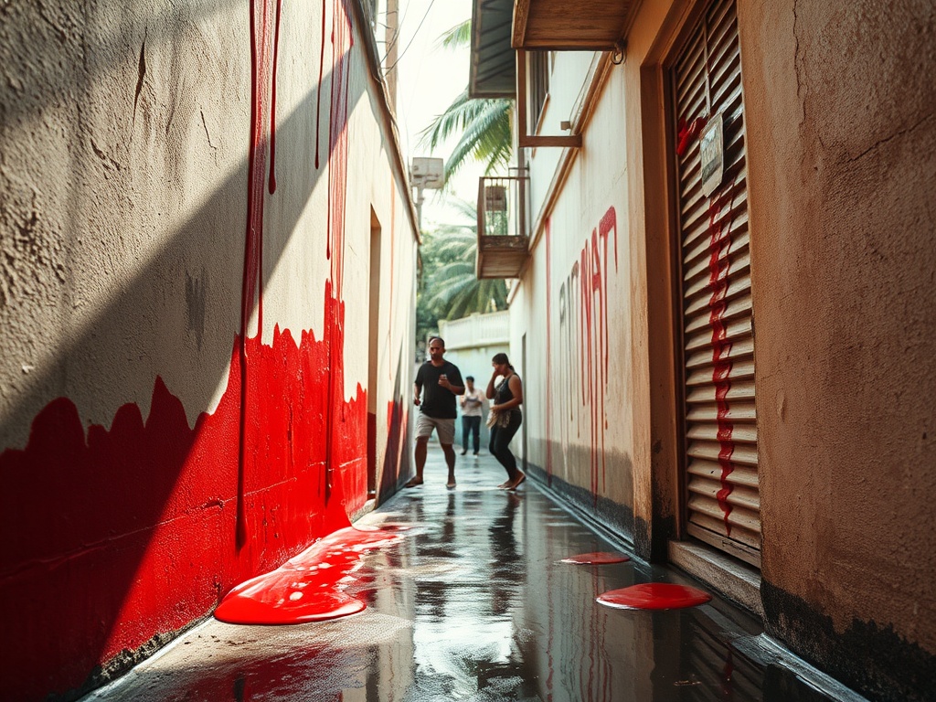 Red Paint on Government Walls Is Not Vandalism—It’s a Message