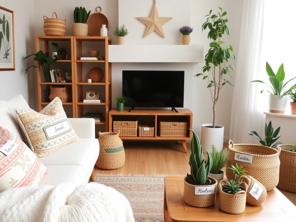 25. Personalize with Macrame Name Tags