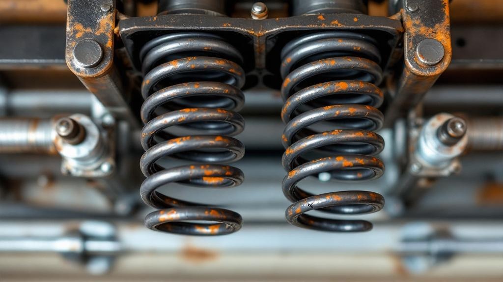 Garage Door Spring Repair Cost in Philadelphia 2025 Guide 9 Comparison of intact and broken torsion springs