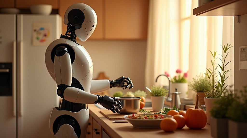 Vista detallada de las manos y sensores del Robot Humanoide MidOn.