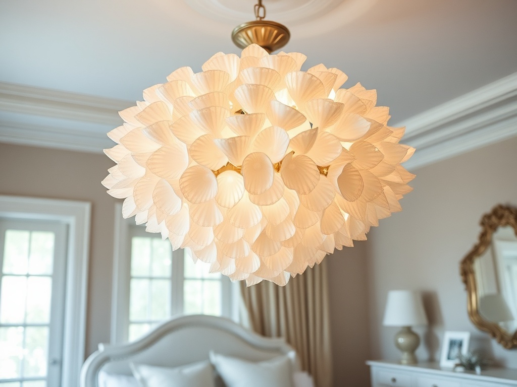15. Hang a Capiz Shell Chandelier
