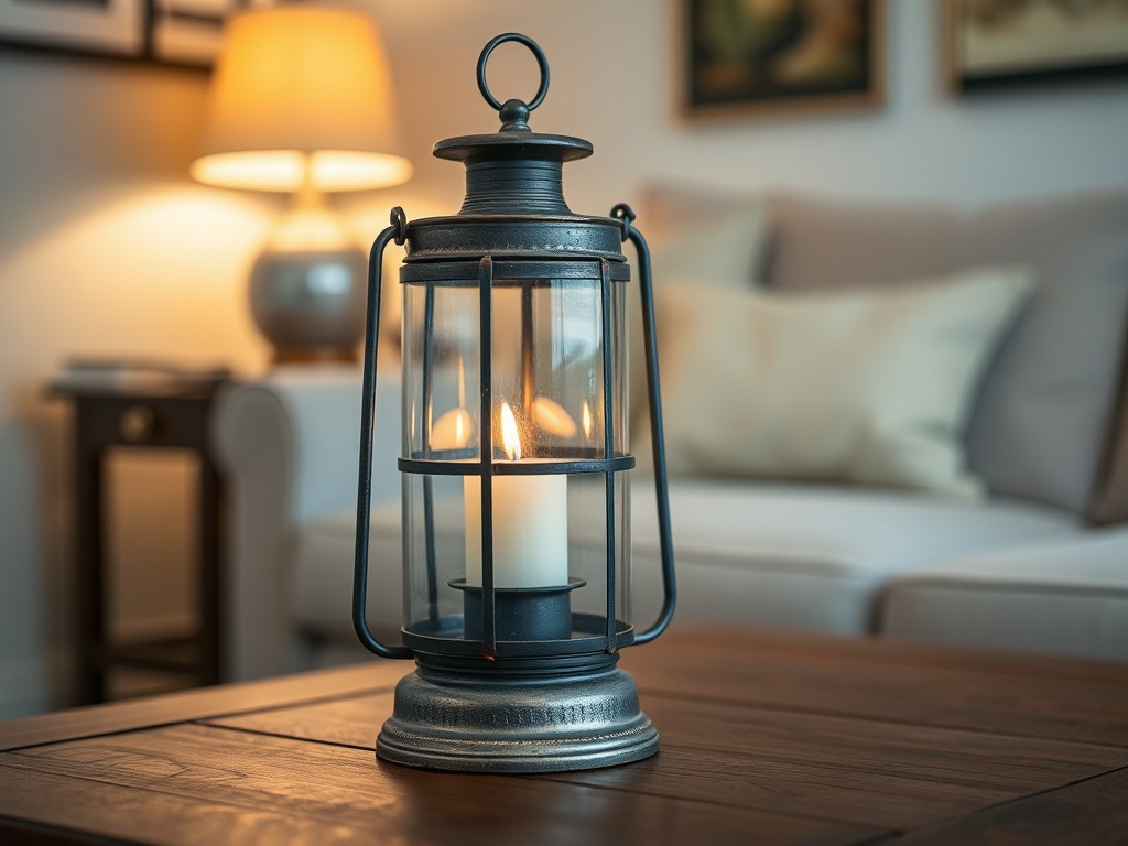 3. Use a Vintage Lantern