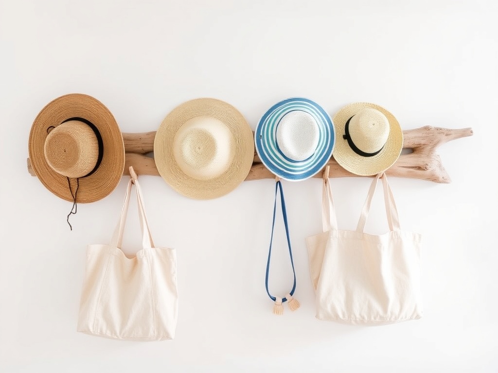 10. Build a Driftwood Coat Rack