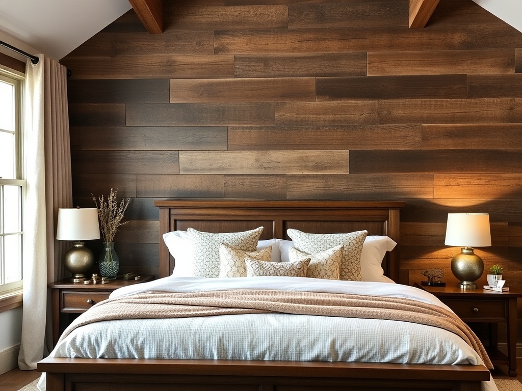 2. Go Bold with Dark Stained Wood