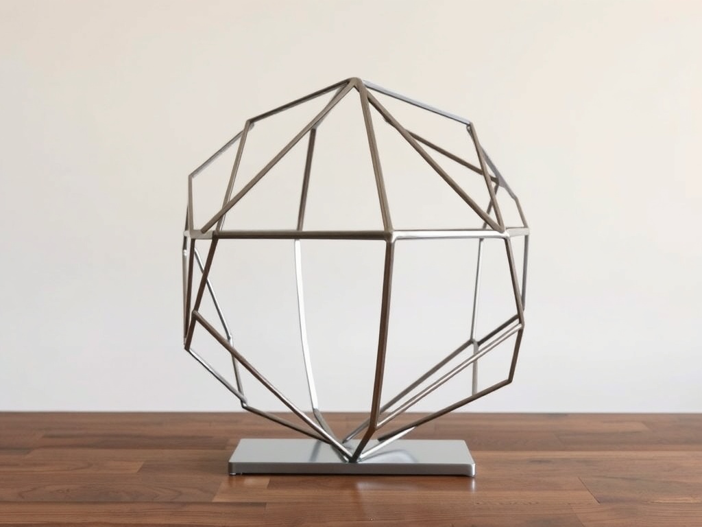 14. Use a Geometric Sculpture