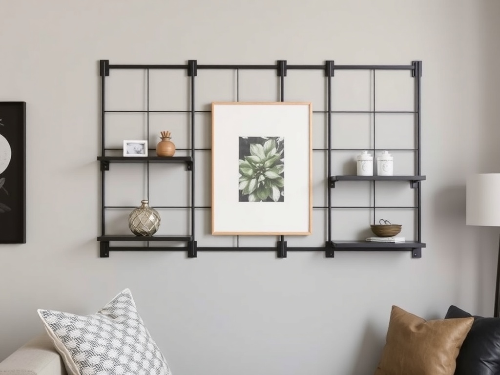 14. Use Metal Wall Grids