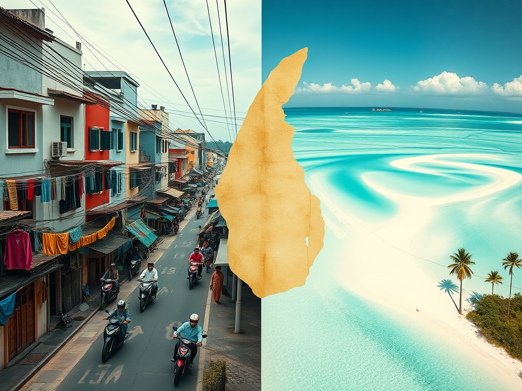 Malé's Narrow Streets, the Outer Atolls' Empty Horizons