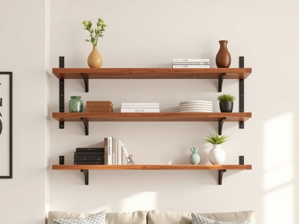 22. Add Adjustable Wall-Mounted Shelves