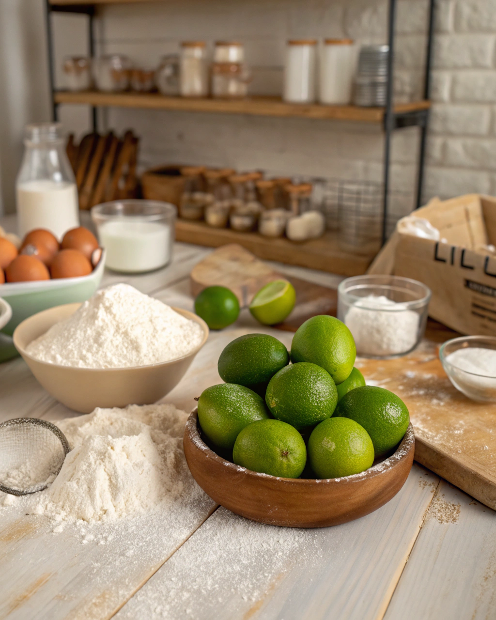 Key Lime Cake Ingredients