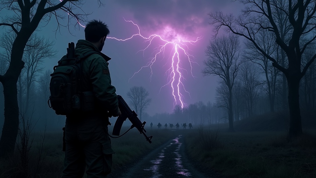 Una criatura mutada en ZONA Origin STALKER VR se enfrenta al jugador en un entorno oscuro