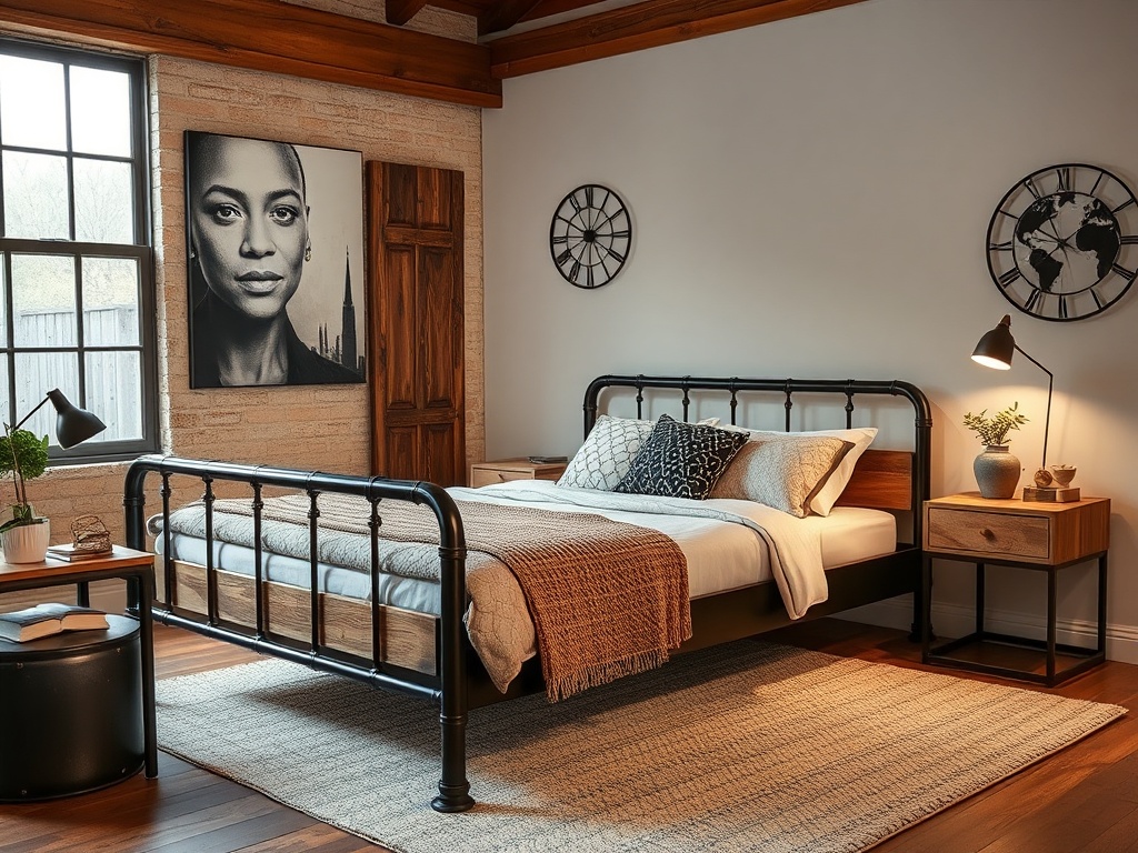 6. Mix Metal and Wood