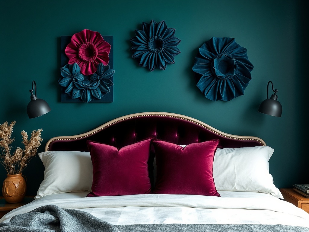 16. Add Velvet Wall Art