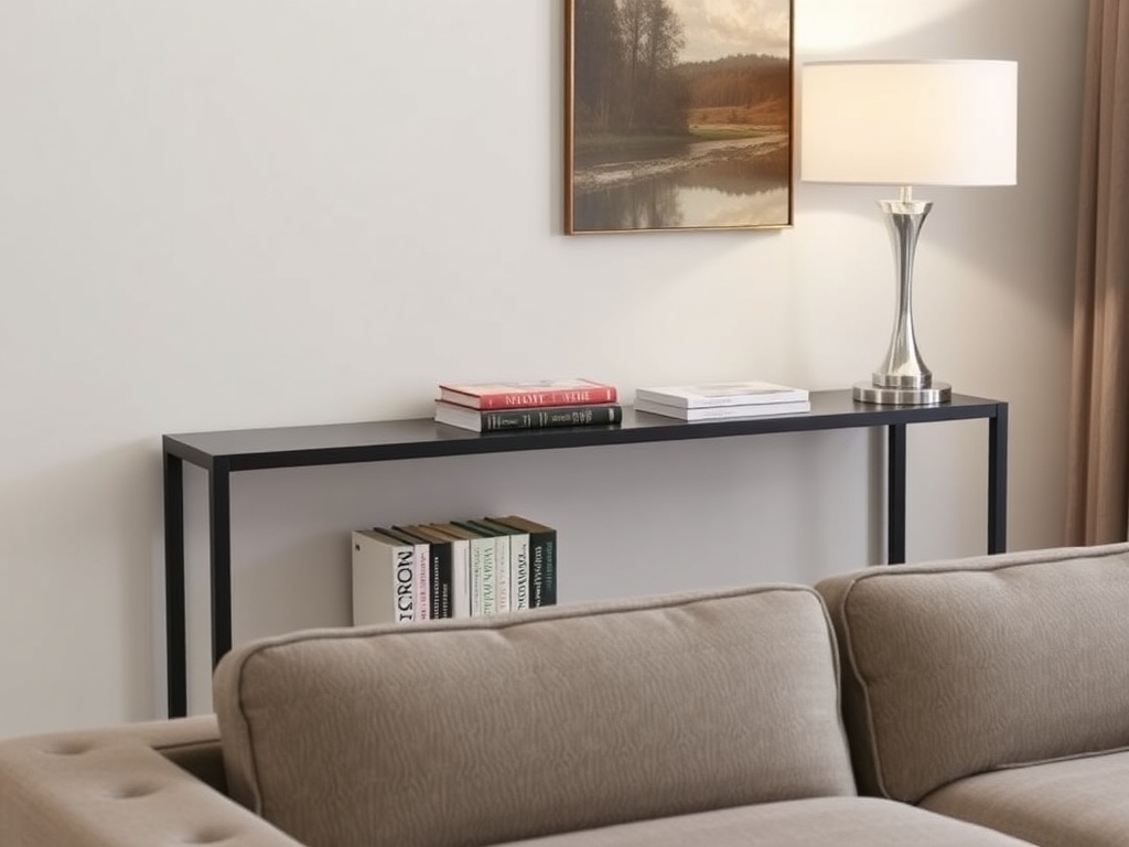 13. Install Narrow Console Shelves