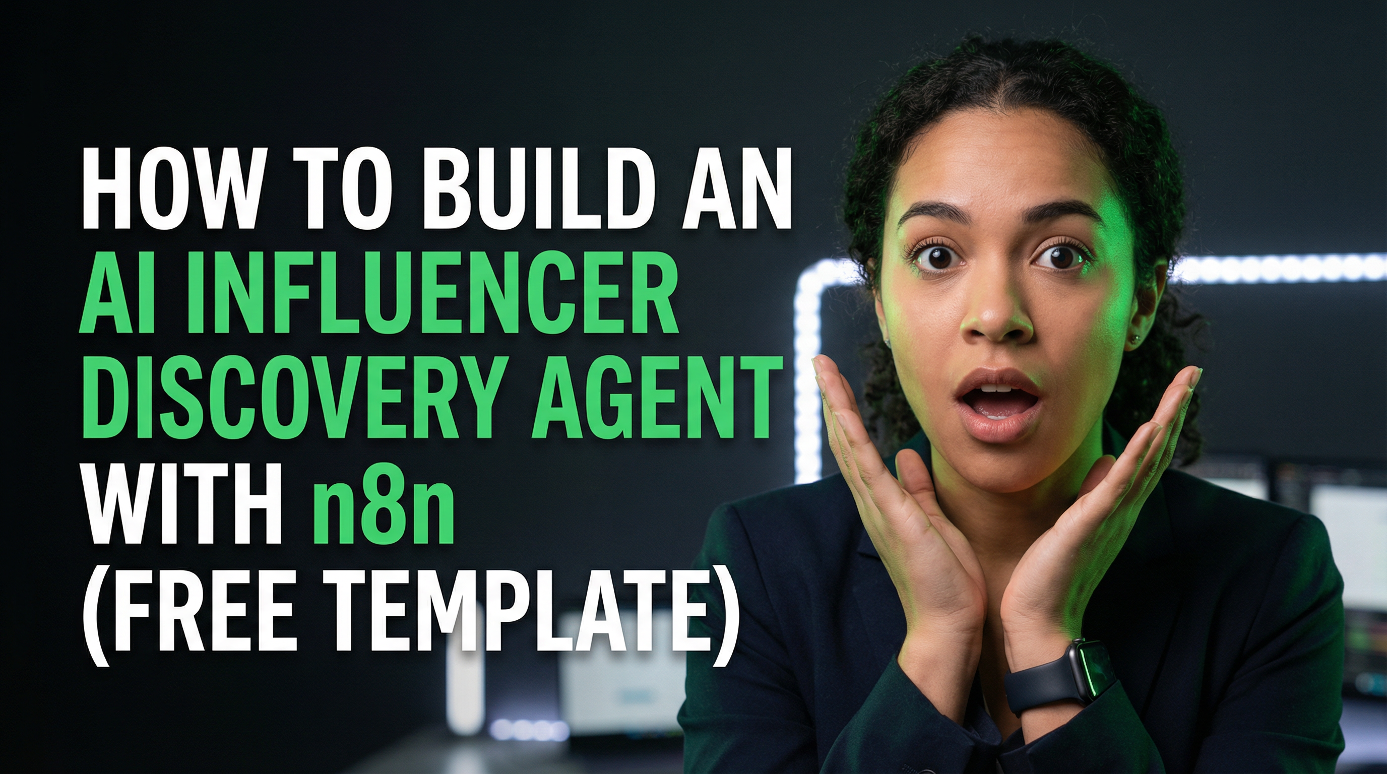 Build an AI Influencer Discovery Agent with n8n (Free Template)