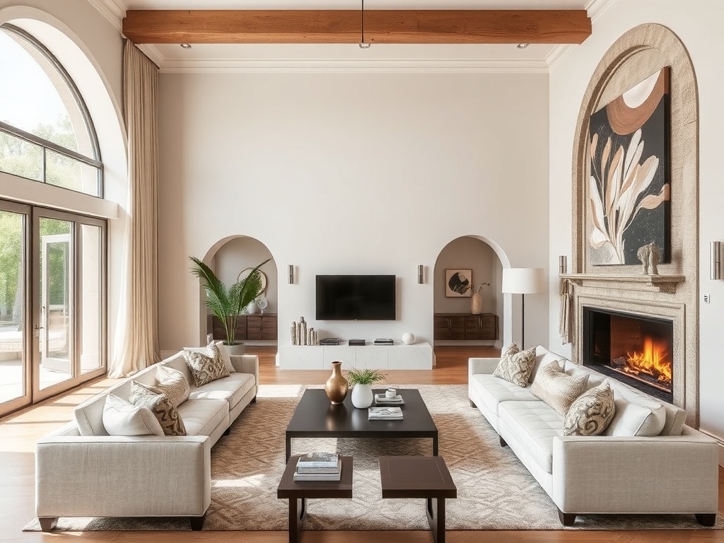 Using Neutrals to Highlight Architectural Features